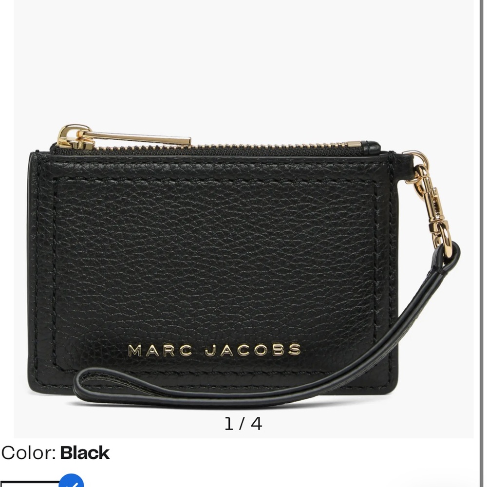 Marc Jacobs, Top Zip Leather wristlet